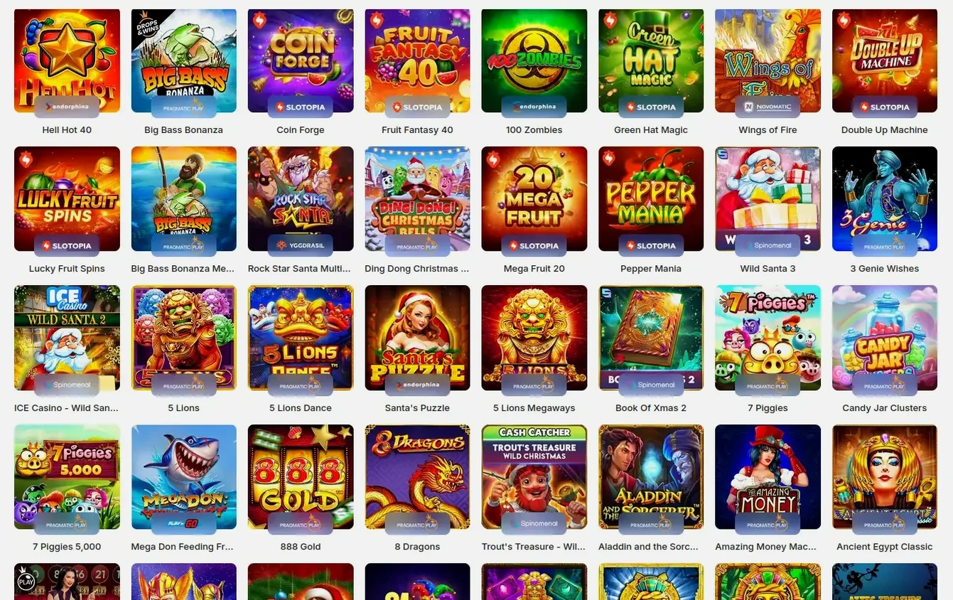 Mobiles Spielen bei Felixspin auf Smartphone